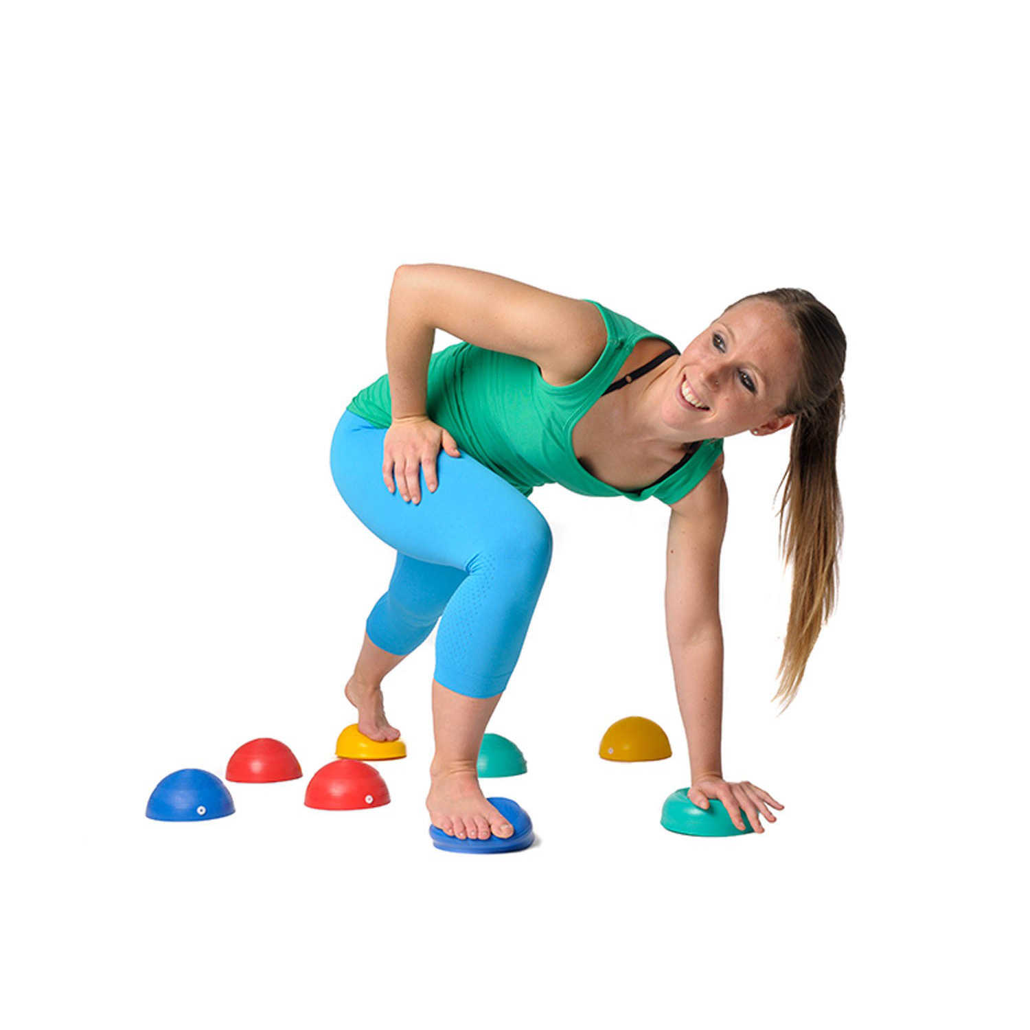 Yoga Ball Kleiner Pilates Mini Balance Ball für Bauchübungen