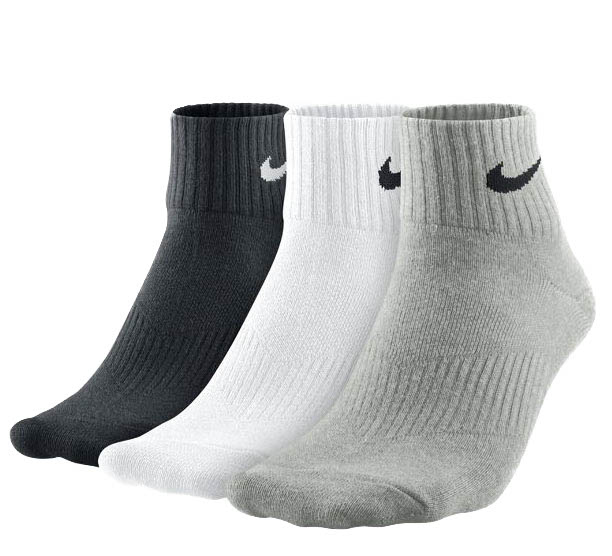 3er Pack Lightweight Quarter Socks